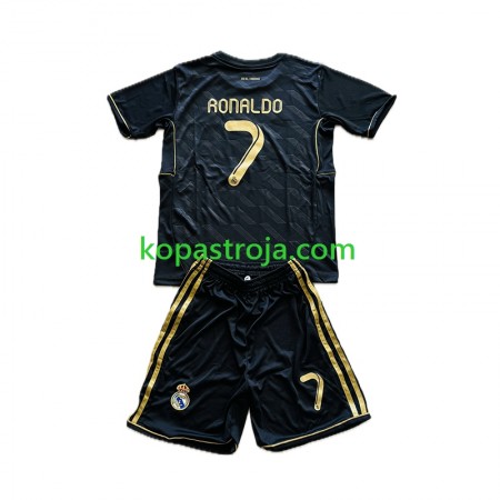 Billiga Fotbollströjor Real Madrid Cristiano Ronaldo 7 Retro Barn Borta tröja 2011-2012 Kortärmad